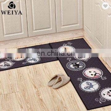 china  custom 3d print  waterproof kitchen  carpet  rug carton