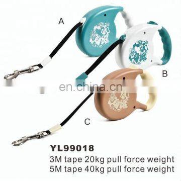Tian Yuan Pet Products Manufacture Supply 3m 5m Chew Proof Retractable Dog Leash