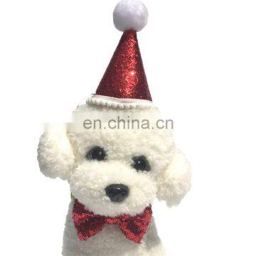 New pet Christmas party supplies dog cat hat scarf collar ornament