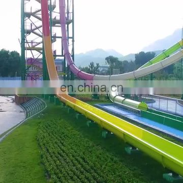 High Speed Slide For Water Park Outdoor Play Equipment