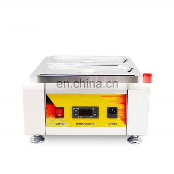 Commercial electric chocolate tempering machine melting machine 9L capicty with 2 tanks high quality for sale