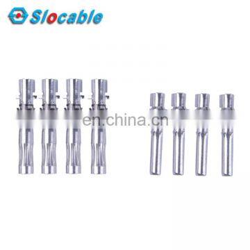 XLPE IP68 Waterproof DC Wire Solar Housing Connector With Thick Pure Copper Terminal