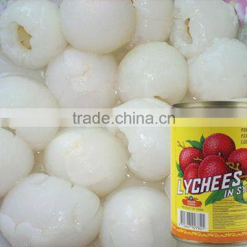 Canned Lychee in Syrup