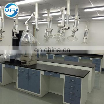 SEFA  Approved Steel Physical Lab Wall Bench For Dental Lab Furniture