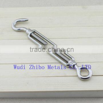 Wholesale stainless steel turnbuckle US type Hook and Eye made by China manufacture