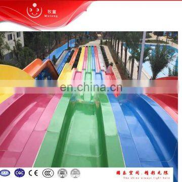 mutong factory price commercial plastic large water slides