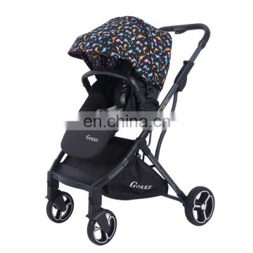 Luxury foldable 3 in 1 travel system light weight baby strollers walkers