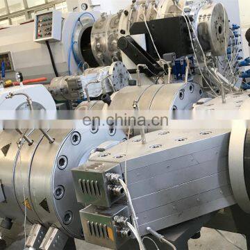 Plastic Pvc Double Pipe Extrusion Machine Line / Electric Water Pipe Extrusion Machine photo-3