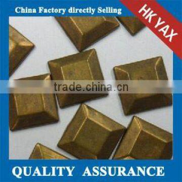 Shiny !!! High quality hot fix metal studs;hotfix copper studs;china supplier hotfix studs