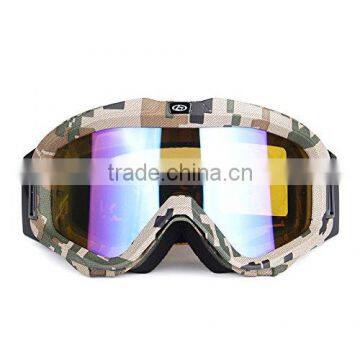 Snowmobile Snowboard Skate Bikeboard Ski Goggles with Wide Vision Anti-fog UV Cut Snow Multicolor Professional Mountain Climbing