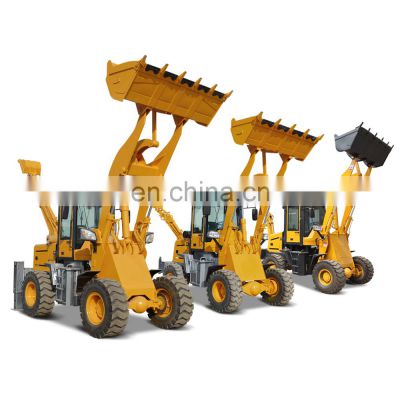 China's Best Seller Mini Wheeled With Front End Loader And Backhoe Small Backhoe 4x4 attachment 3ton 4ton 5ton 6ton 7ton