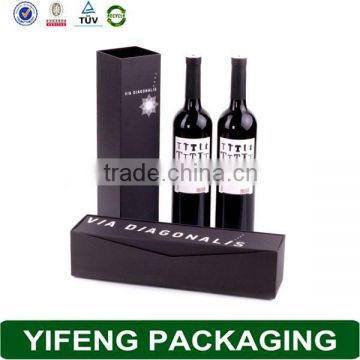 Paper Double Wine Bottle Design Luxury Box For Wine