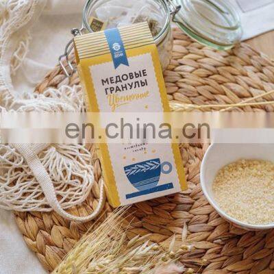 Flower Honey Granules Sweetener Organic Russian Honey Products photo-2