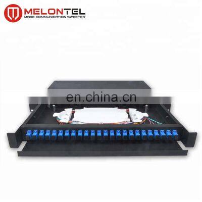 MT-1006-SC High Quality 19 inch rack mount 12 24 port SC Fiber Patch Panel