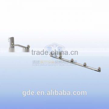Factory price clothing hooks oblique slotted clothes hanging hook for sale