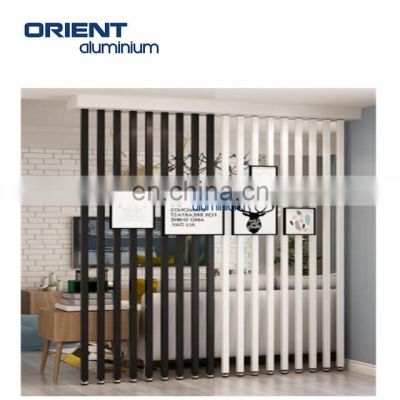 Cheap aluminium large decorative spacing room divider partition screen panel