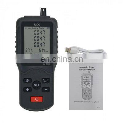 JD-3002 CO2 TVOC HCHO Air Quality Meter Temperature Humidity Monitor Assistant Air Quality Tester