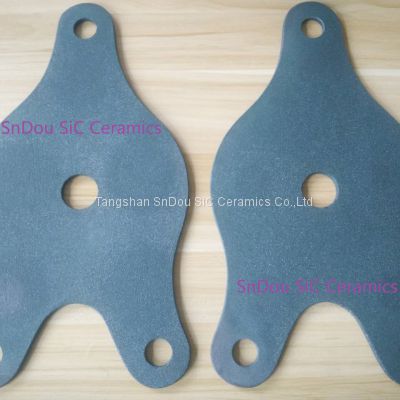 SiC Fish Cranks (RSIC plate NSIC slab) for tablewares sanitary wares as kiln shelves