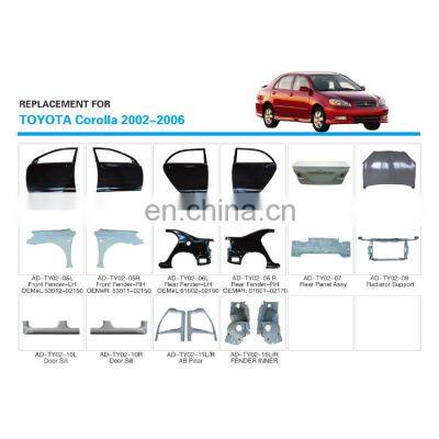 Aftermarket Car Rear Fender Inner for TO-YOTA COROLLA (2002-2006) photo-3