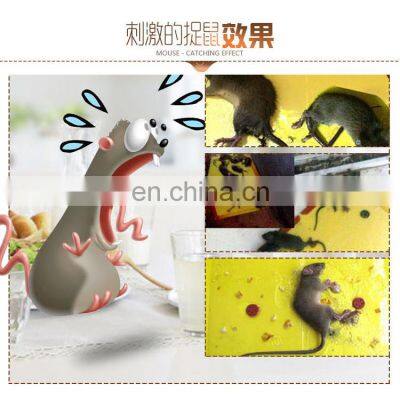 Best Sell High Quality Yellow Big Adhesive Rat Mouse Sticky Glue Trap Boards for House