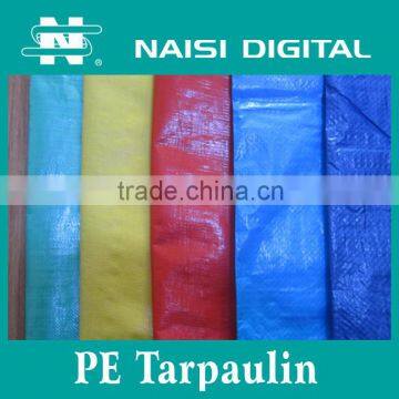 waterproof blue PE tarpaulin for tent