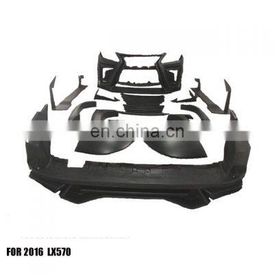 LX570 2018 New Style Body Kit Facelift for LX570 to Wide Style with Front Bumper