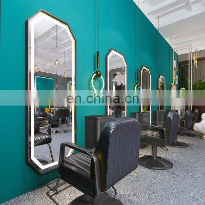 Wall Mounted Backlit LED Lighted Illuminated Feature Large Beauty Hair Salon Mirror photo-5