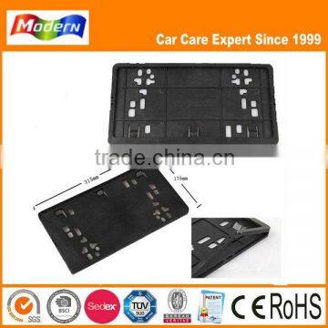 abs plastic car license plate frame