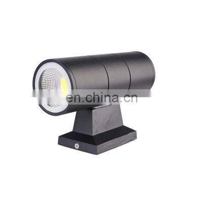 Up And Down Wall Lamp IP54 16W Wall Mounted Landscape Light Double Head Rotatable LED Wall Light