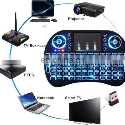 2.4GHz Mini Wireless Keyboard With Touchpad,QWERTY Keyboard,LED Backlit,Portable Keyboard Wireless for Laptop/PC/Tablets/Windows photo-4