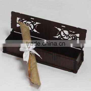2016 Creative Fancy Design Wooden Wedding Decoration Box Invitation Card photo-2