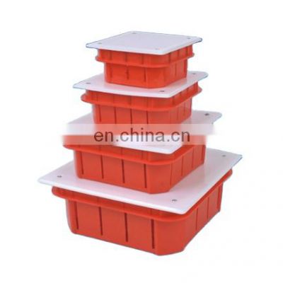 High quality 4 screw junction box red IP55 electrical