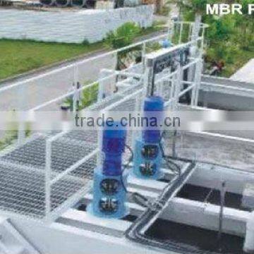 water treatment with MBR plant