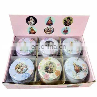 Trending Products 2021 New Arrivals Natural Soybean Wax for Candles Private Label Scented Candles Tin Jar Home Decor photo-5