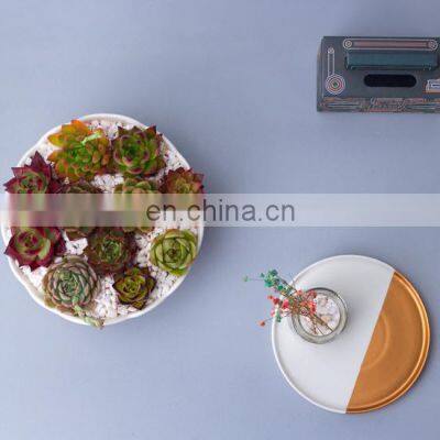 Popular Design Fun Pots Gold Cordoba Silicone Molds Cement Balcony Luxury Wall Mounted Natural Flower Pot