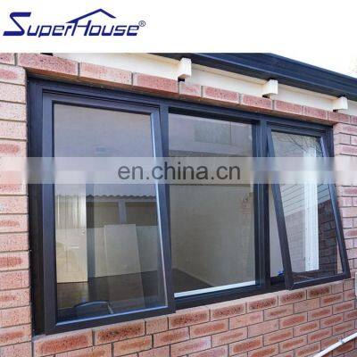 Superhouse Combination Screen Multiple Chain Winder Aluminum Safety Glass Awning Window photo-4