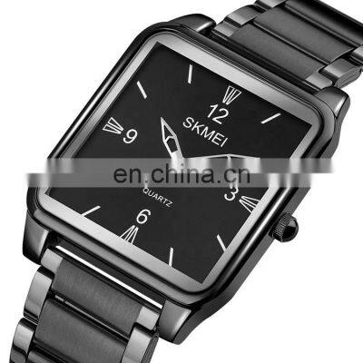 Wrist Watch Supplier SKMEI 1603 Golden Business Watch WaterprooF Luxury Watches