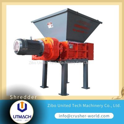 solid waste material shredding machine, shredder machine