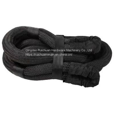 Lifting Polyester Car Tow Rope Truck Car Off-road Vehicle Road Rescue Rope With Sheathed Trailer Rope photo-3