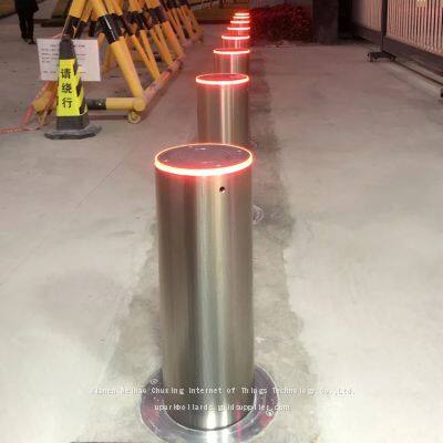 UPARK Customized Car Parking Automatic Bollards Against Violent Vehicle Impacts With UGST-8 Warning Light Post photo-4