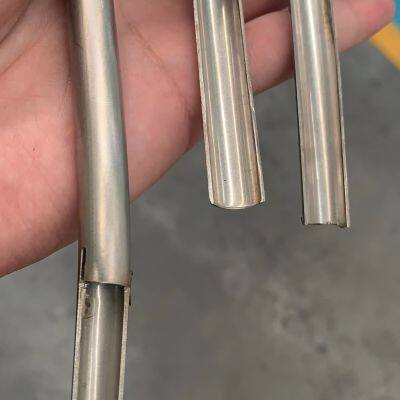 TP316L6.35 * 0.89 High Pressure Low Temperature Seamless Super-long Stainless Steel Coil Marine Multi-core Heat Tracing Insulation Pipe photo-2