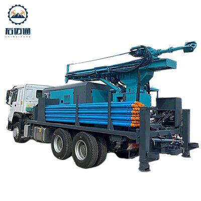 Portable Truck Mounted Underground Water Well Drilling Rig for Sale photo-2