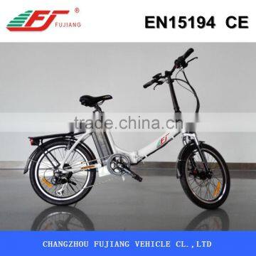 2015 Simple Shape 20inch Folding Electric Bike Battery Rack With EN15194 photo-3