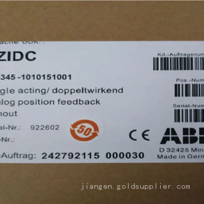 ABB Valve Positioner ABB V18311 V18345 V18348 V18345-1020461001 photo-5