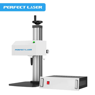 Perfect Laser Desktop Aluminium Stainless Copper Iron Keyboard Leather Metal Nameplate Engraver Flat Dot Peen Marking Machine