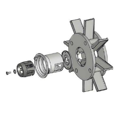Wholesale Airblast Turbines Appropriative Sand Blasting Turbine for Blast Wheels Abrator