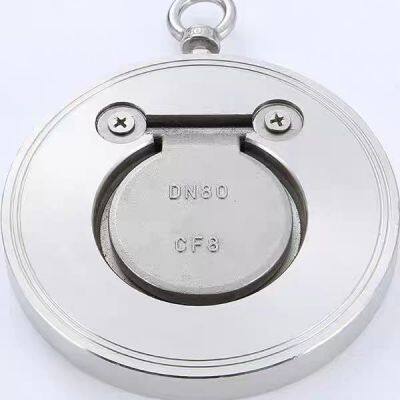Corrosion Resistant Stainless Steel Single Disc Check Valve Wafer Check Valve for Industrial