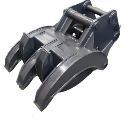 New Product 12 Ton Excavator Attachment Hydraulic Grapple Rock Grapples photo-5