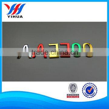 cheap Colorful electroplate parts emblem