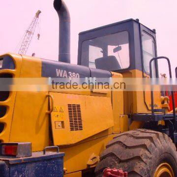 Reasonable Price Used Good Condition Wheel Loader WA380 for Cheap Sale in Shanghai photo-3